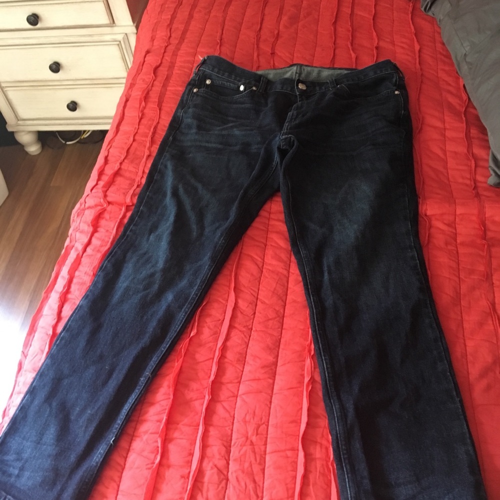 PacSun slim dark blue jeans